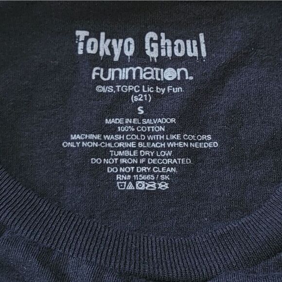 Tokyo Goul Anime Graphic T-shirt by Funimation Size S Small - Picture 3 of 4